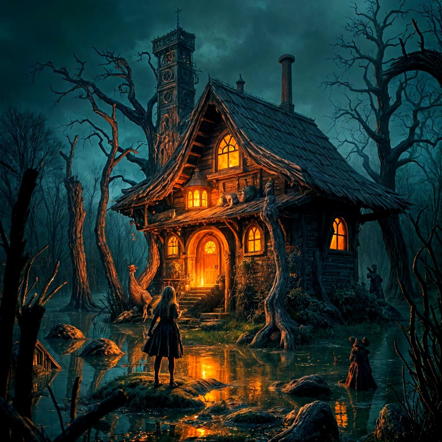 Mysterious Swamp Witch Lures Child to Cauldron in Bizarre an...