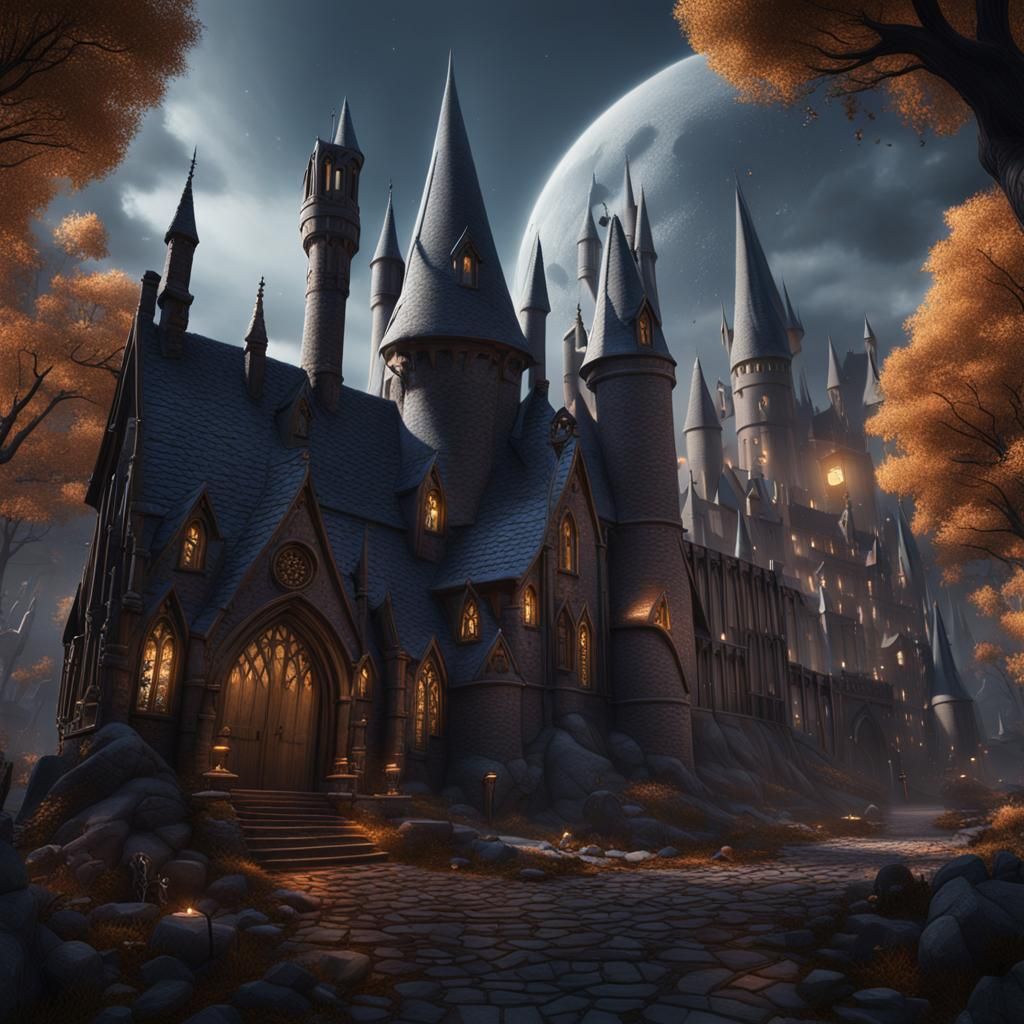 Gothic Harry Potter Meets Nightmare Before Christmas