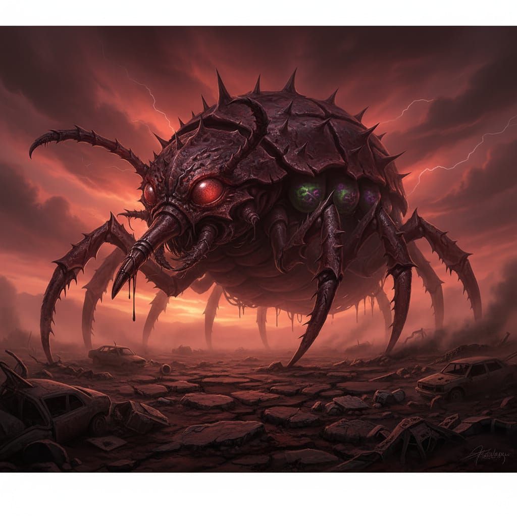 Gigantic Evil Tick