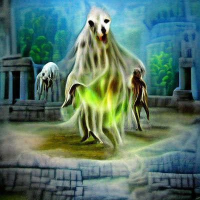Curse, Ghost, and Creature AI Image