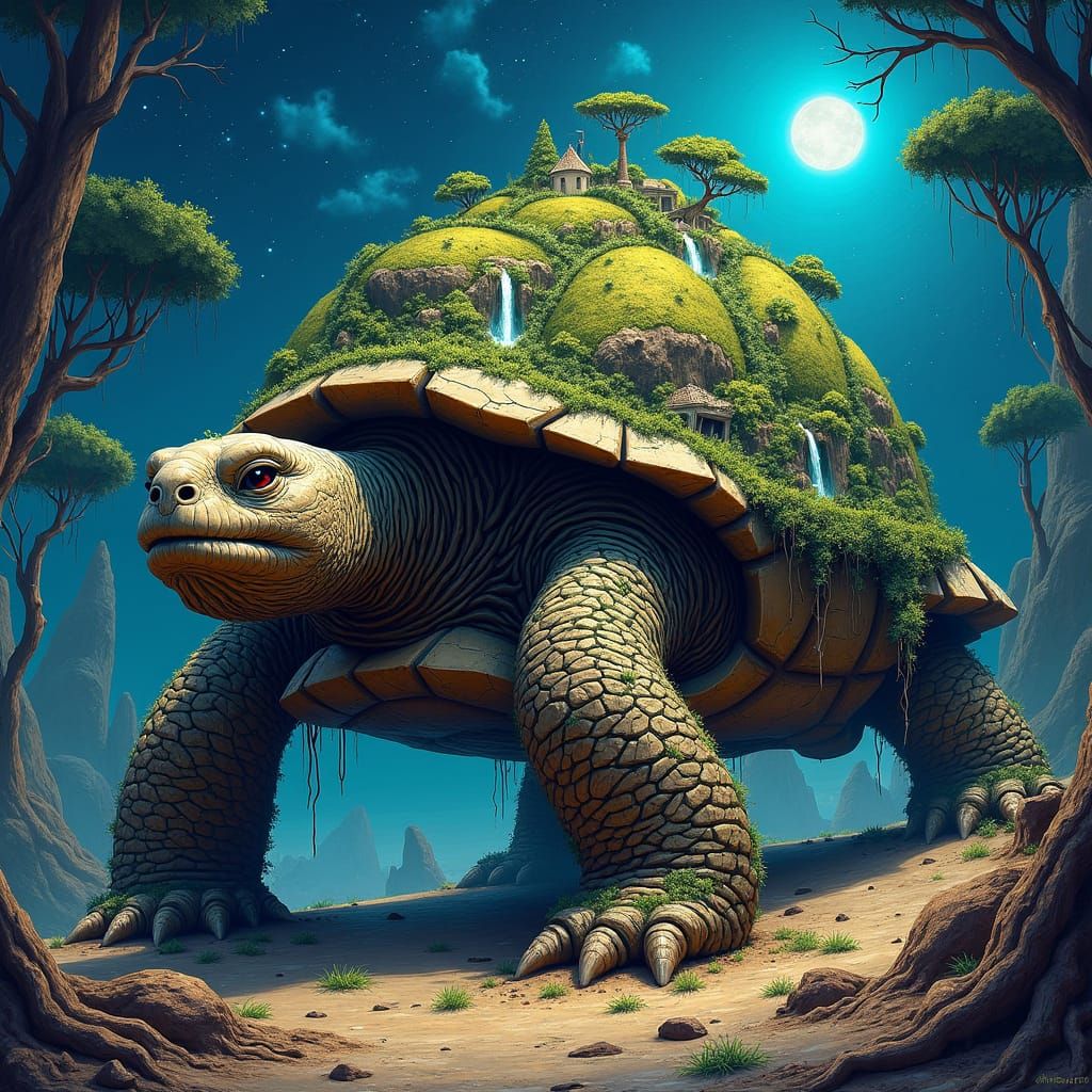 Giant Turtle Island: A Living Landscape