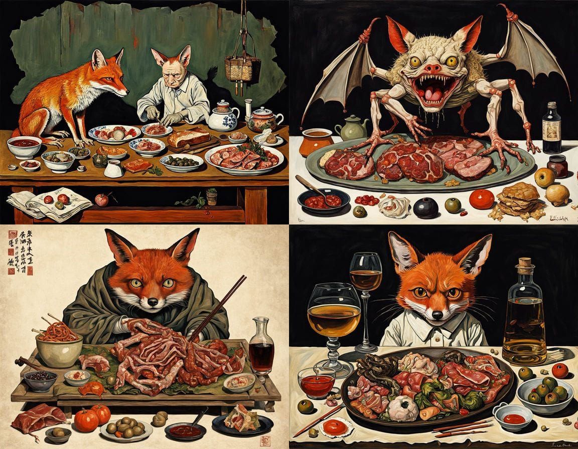 Bizarre, Bloody, and Bizarrely Rendered in Egon Schiele Oil ...