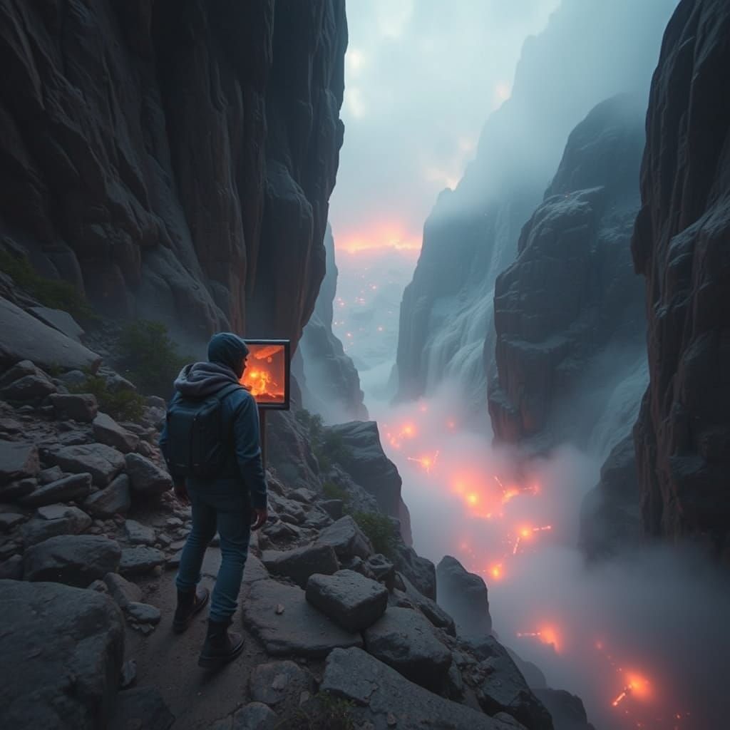 A Glimpse of the Future in Fiery Hues