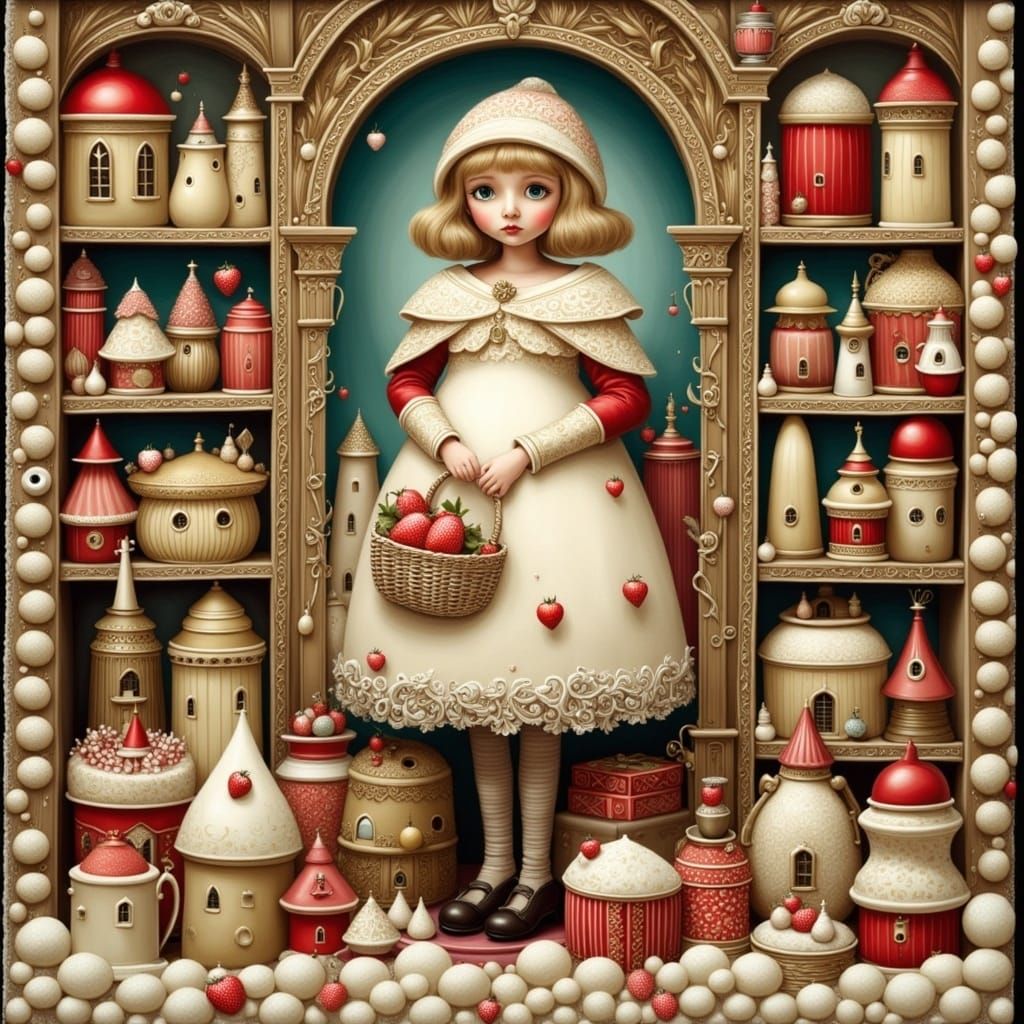 Whimsical Saint Nikolaus Brings Magical Gifts in Sweet, Deta...