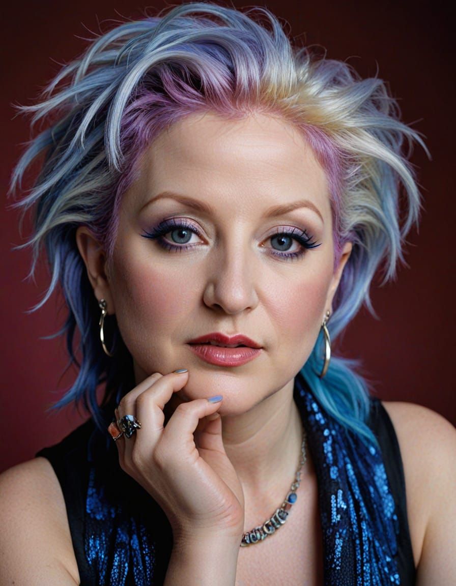 Cyndi Lauper  - still having fun . .