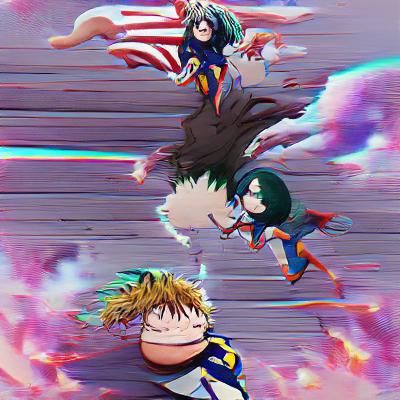 Boku no Hero Academia AI Image