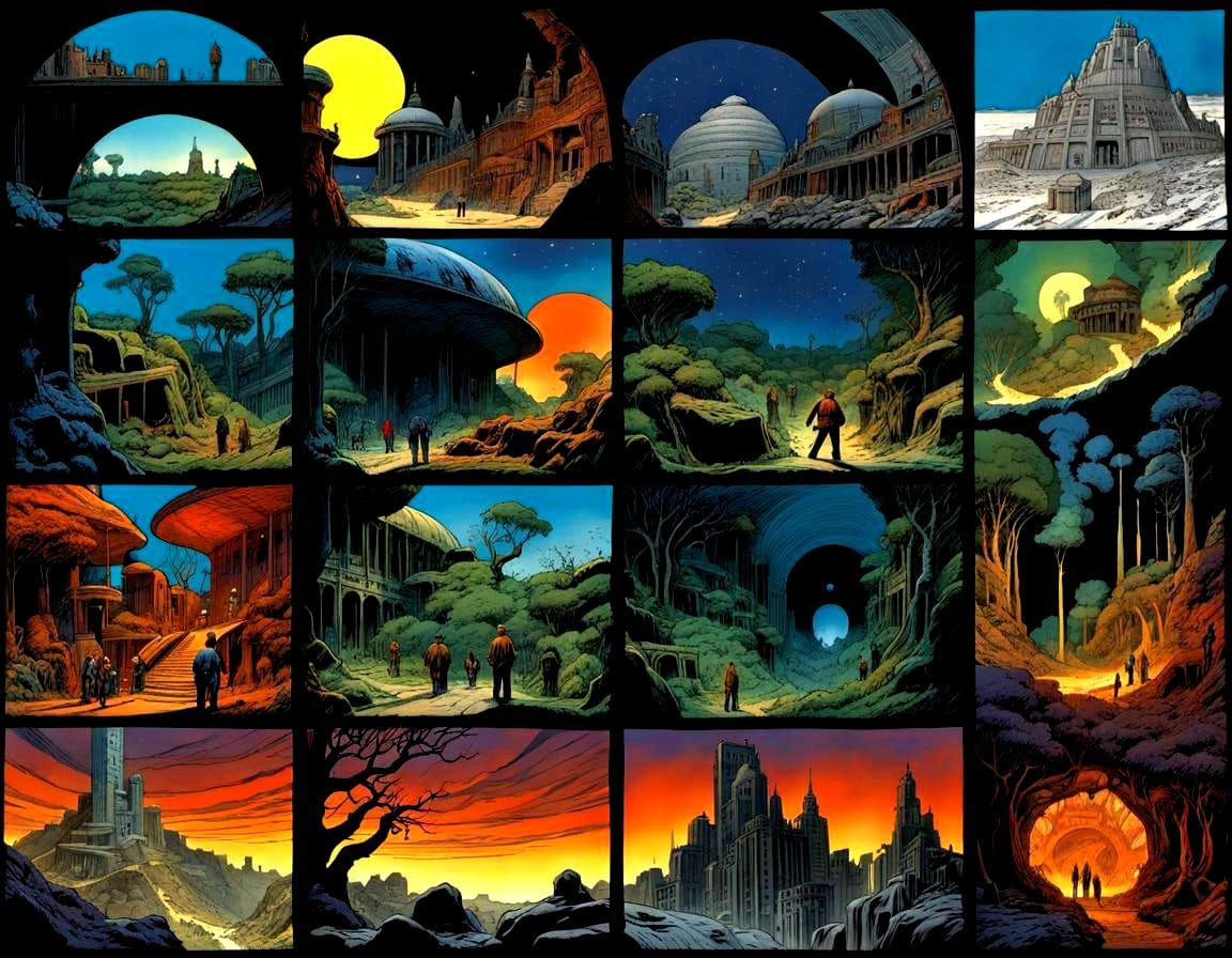 Irkni Burr's Comic Book Underground Lab Adventure