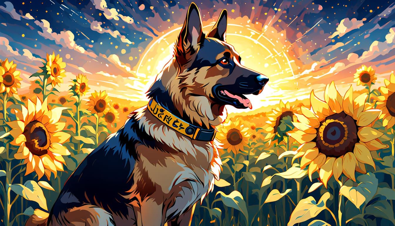 Vibrant Sunflowers Dance in Gentle Golden Light