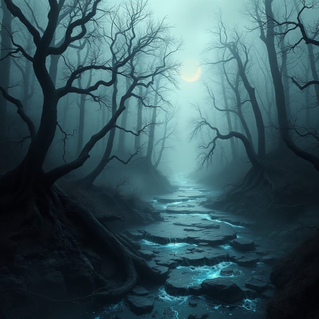 Ethereal Forest of Shadows