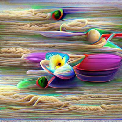 Flowers Bloom on Saturn: A Digital Artscape