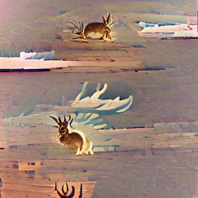Jackalope: Mythical Antelope-Rabbit Hybrid