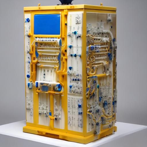 Porcelain Computer Scientist in Dutch Style