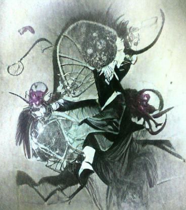 Magical Girl Transformation in Victorian Goth Style
