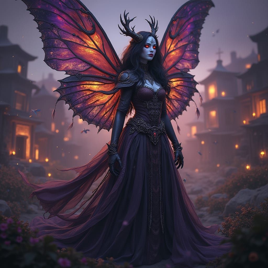 Gothic Doomsday Fairy Concept Art