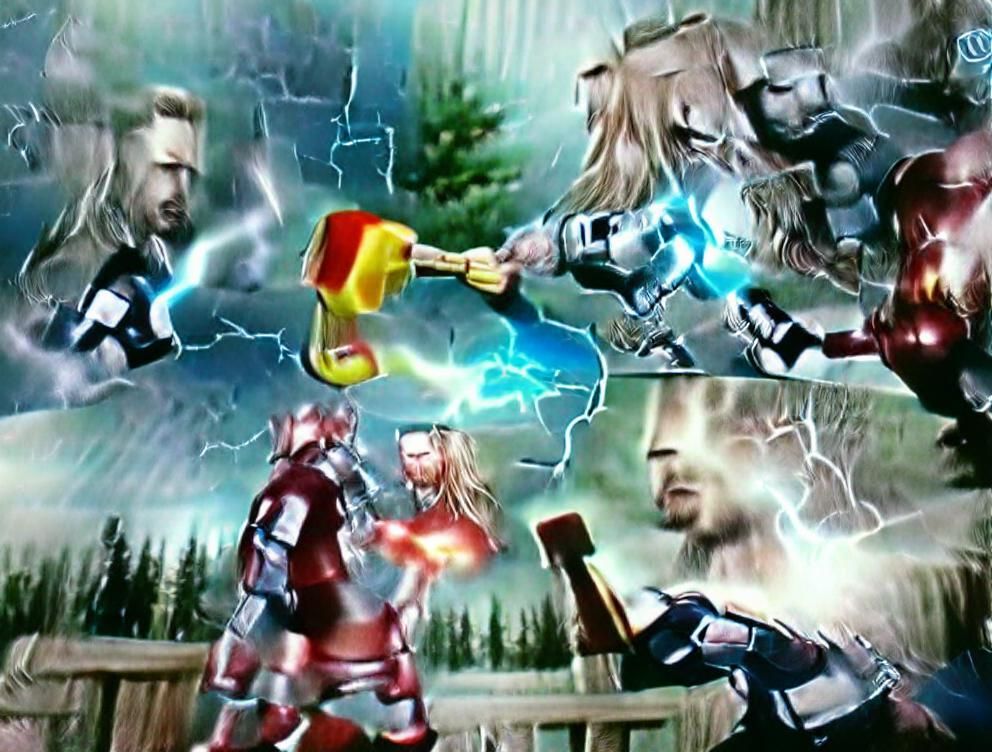 Iron Man vs Thor vs Captain America