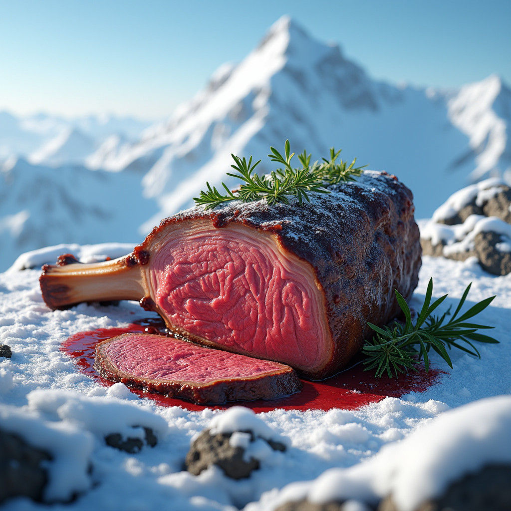 Prime Rib Summit: A Gastronomic Mont Blanc
