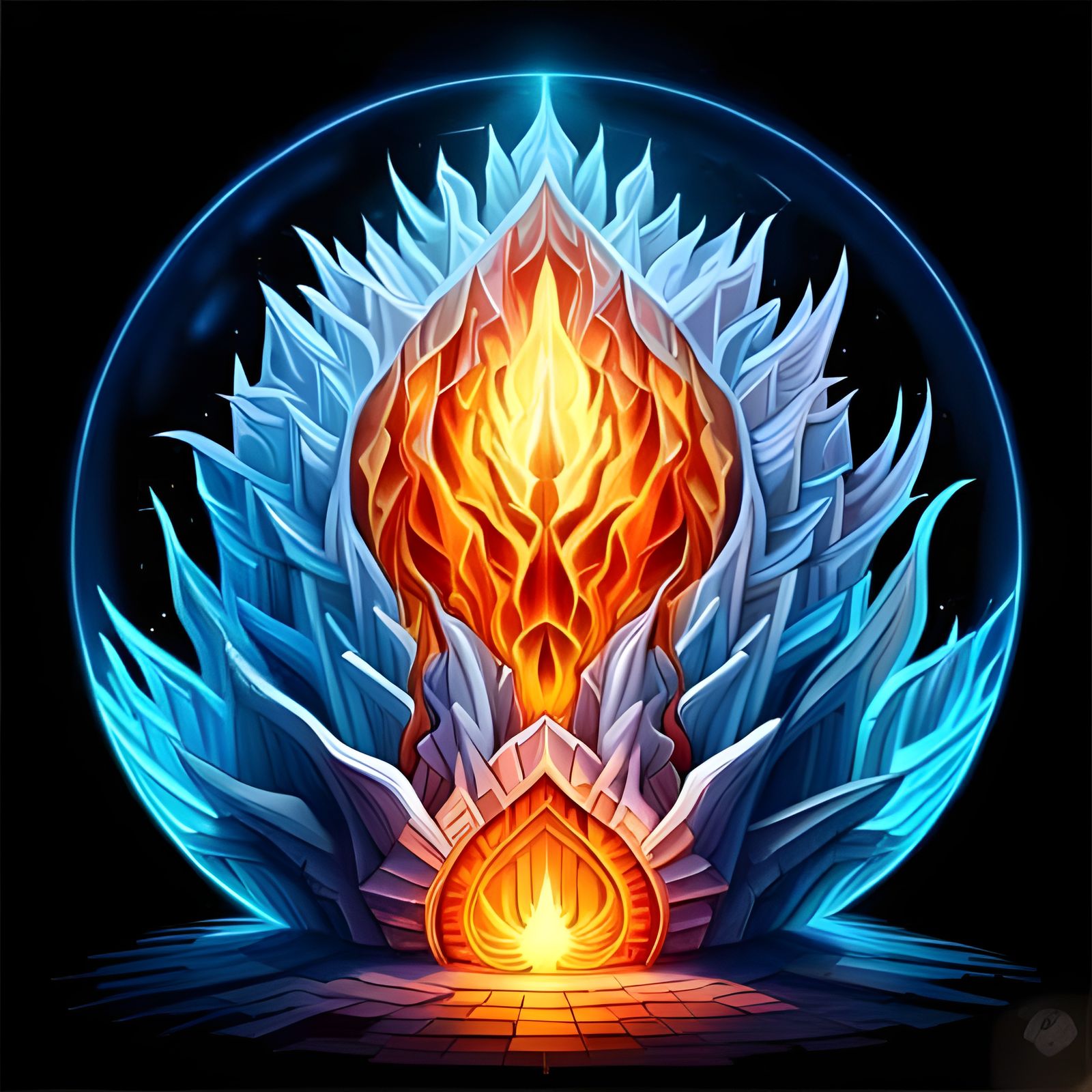 Clash of Fire and Ice