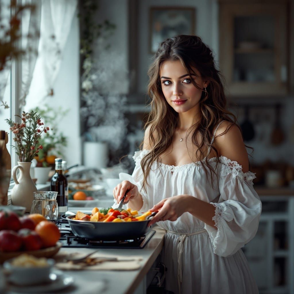 Dinner’s almost ready. Are you hungry?