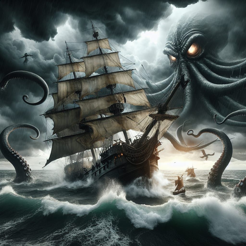 Cthulla ship attack