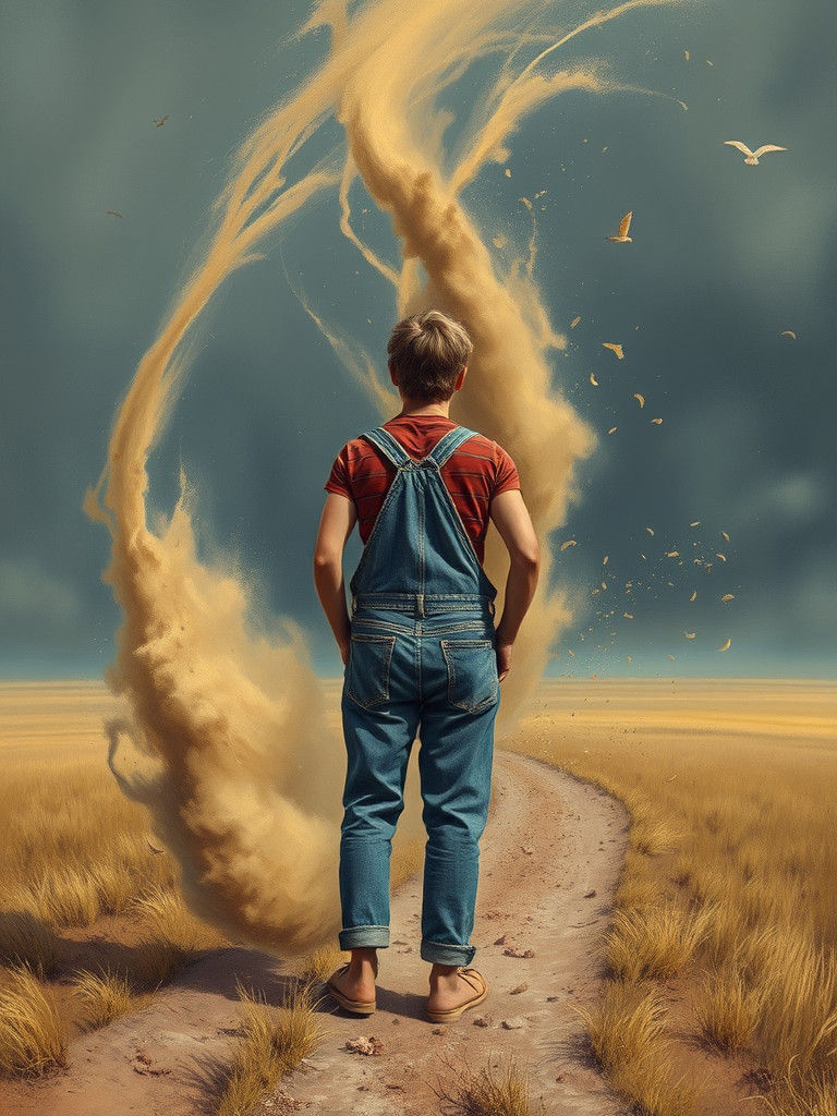 Kansas Heartland: A Whirlwind of American Realism