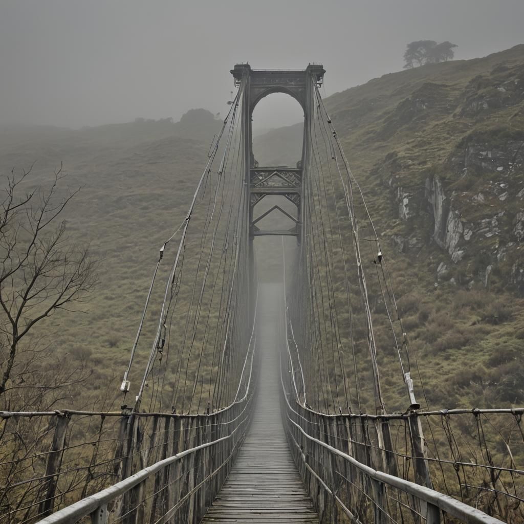 AI Generated Bridge to Nowhere