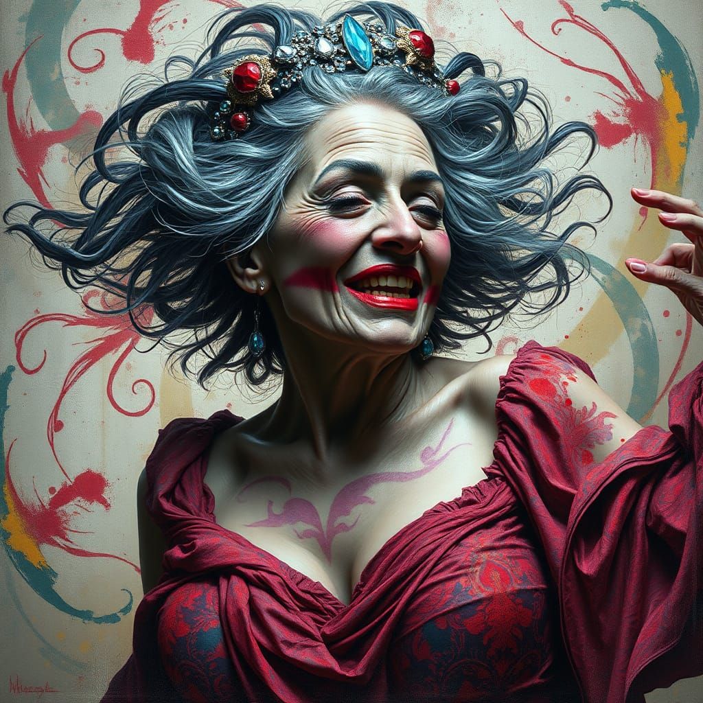 Salome Reimagined: A Polychromatic Street Art Performance