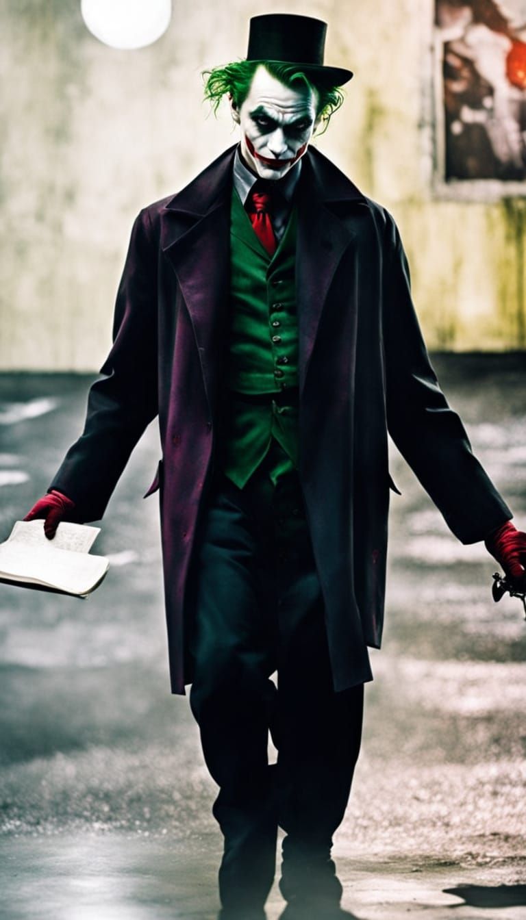 Theatrical Joker in Contemporary Realism Style