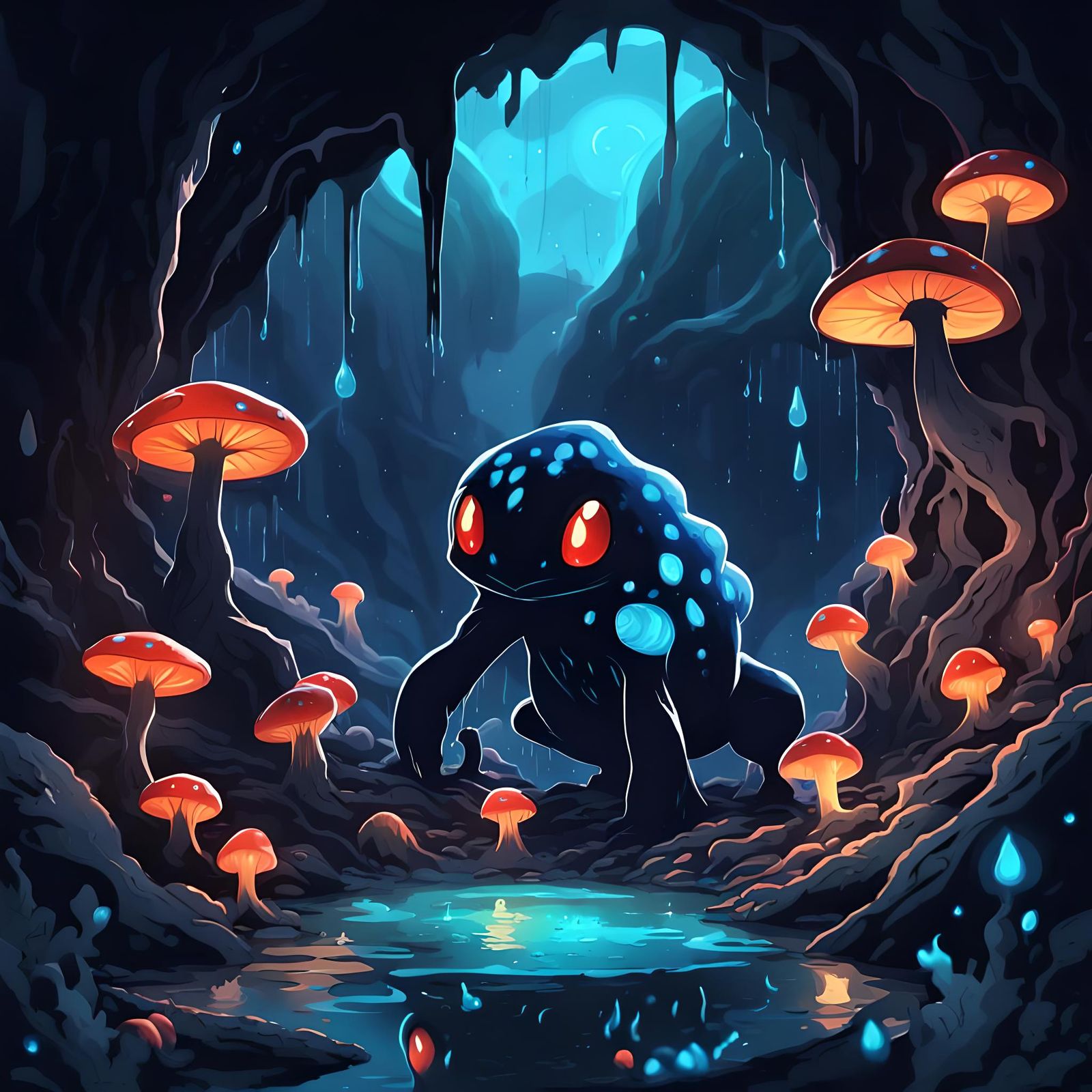Shiny Black Sludge: A Dark Pokémon