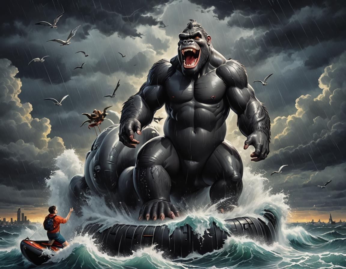 Inflatable boat "King Kong"