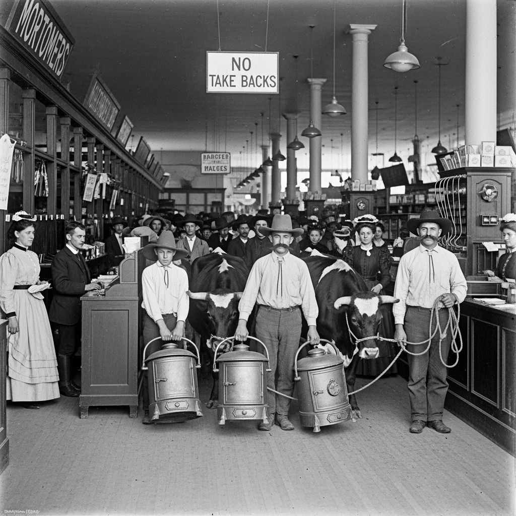 There was a time, over a hundred years ago, in which you cou...