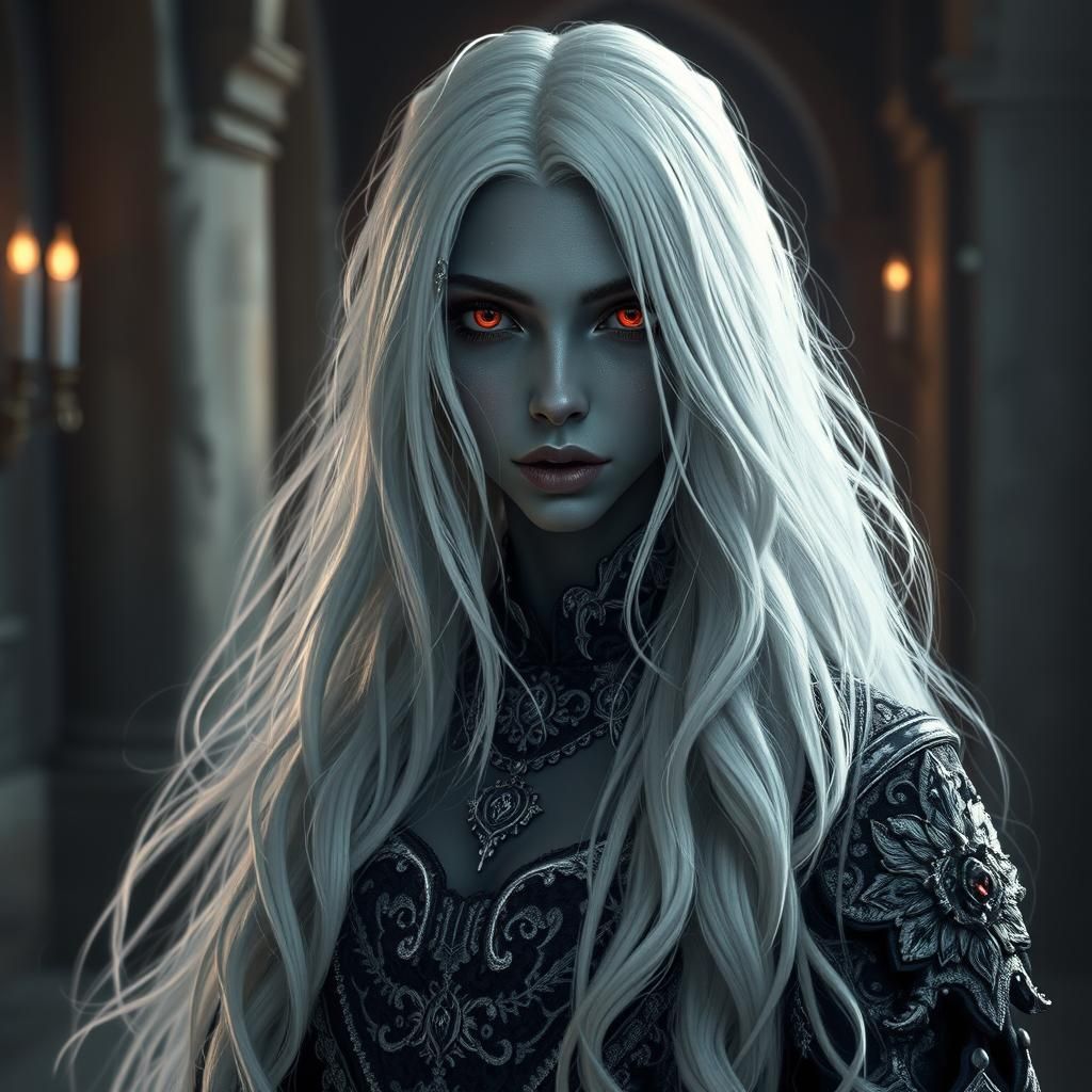 Mysterious Drow in Renaissance France, Concept Art