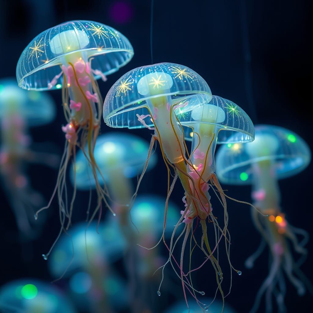 The Migratory Jellyfish Plants