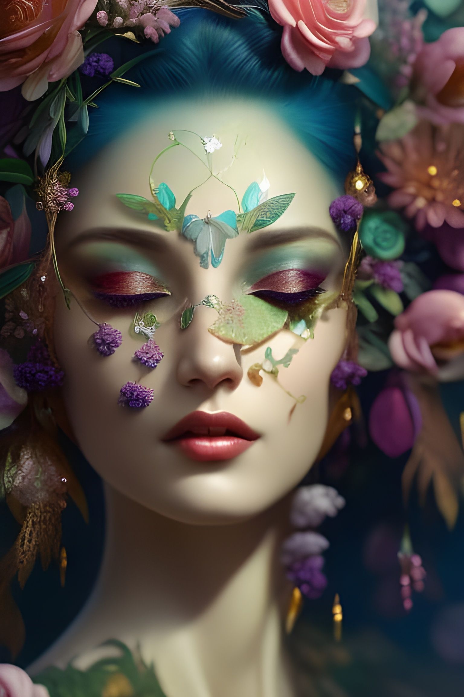 Now Inhale and Close Your Eyes (Floral Experiment #6)