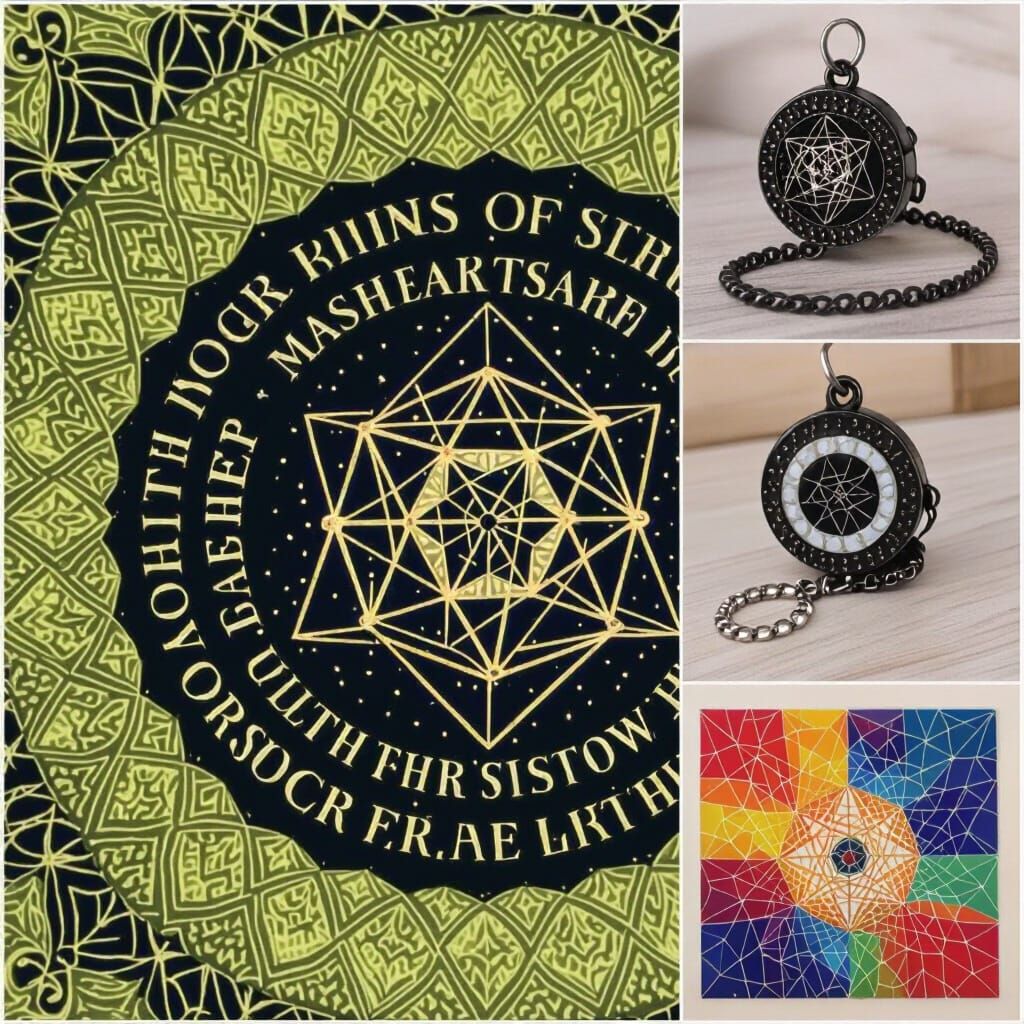 Surreal Occult Mooring with Cosmic Fireballs