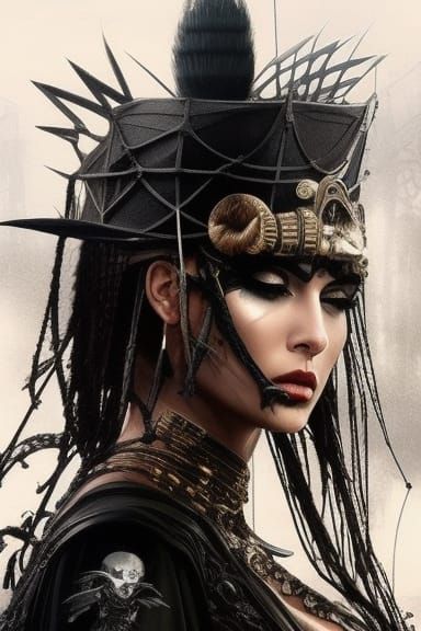 Pirate Skeleton on Sea Bottom in Digital Painting