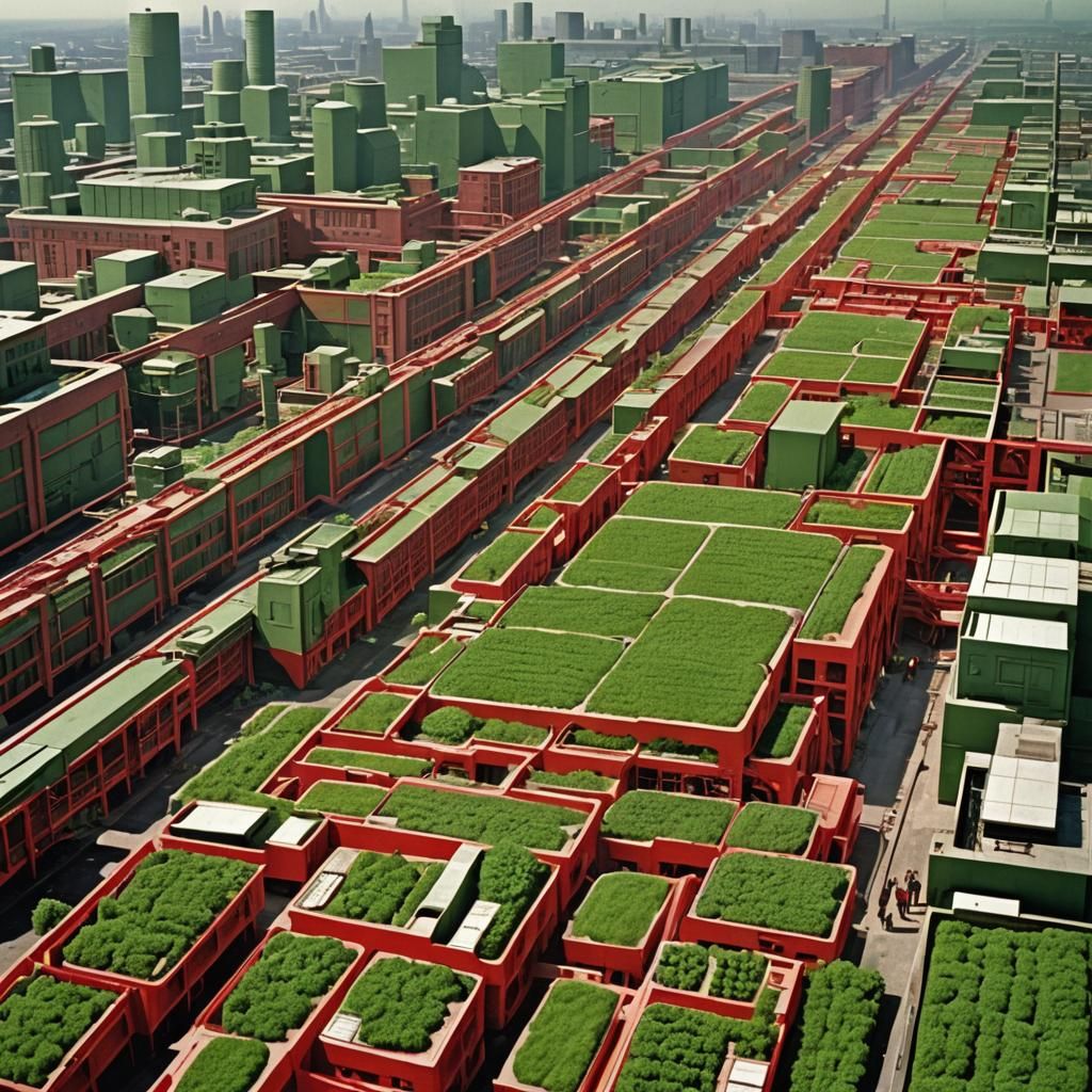 Futuristic Food Production: Soylent Green in 2525