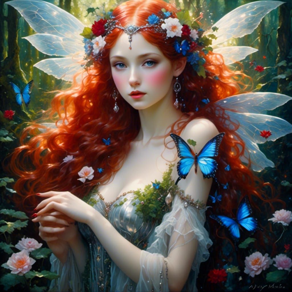 <lora:Fairy Portrait:1.0>