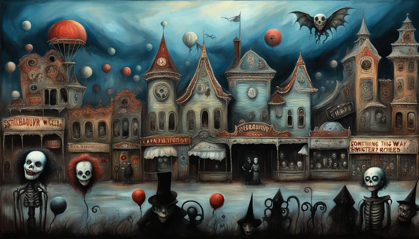 Sinister Carnival Inspired by Mark Ryden