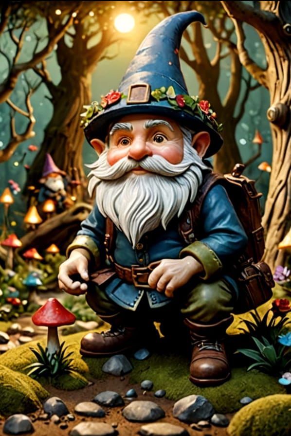 Gnomes from Whimsical Fairytale in Clay-Like Stop-Motion Sty...