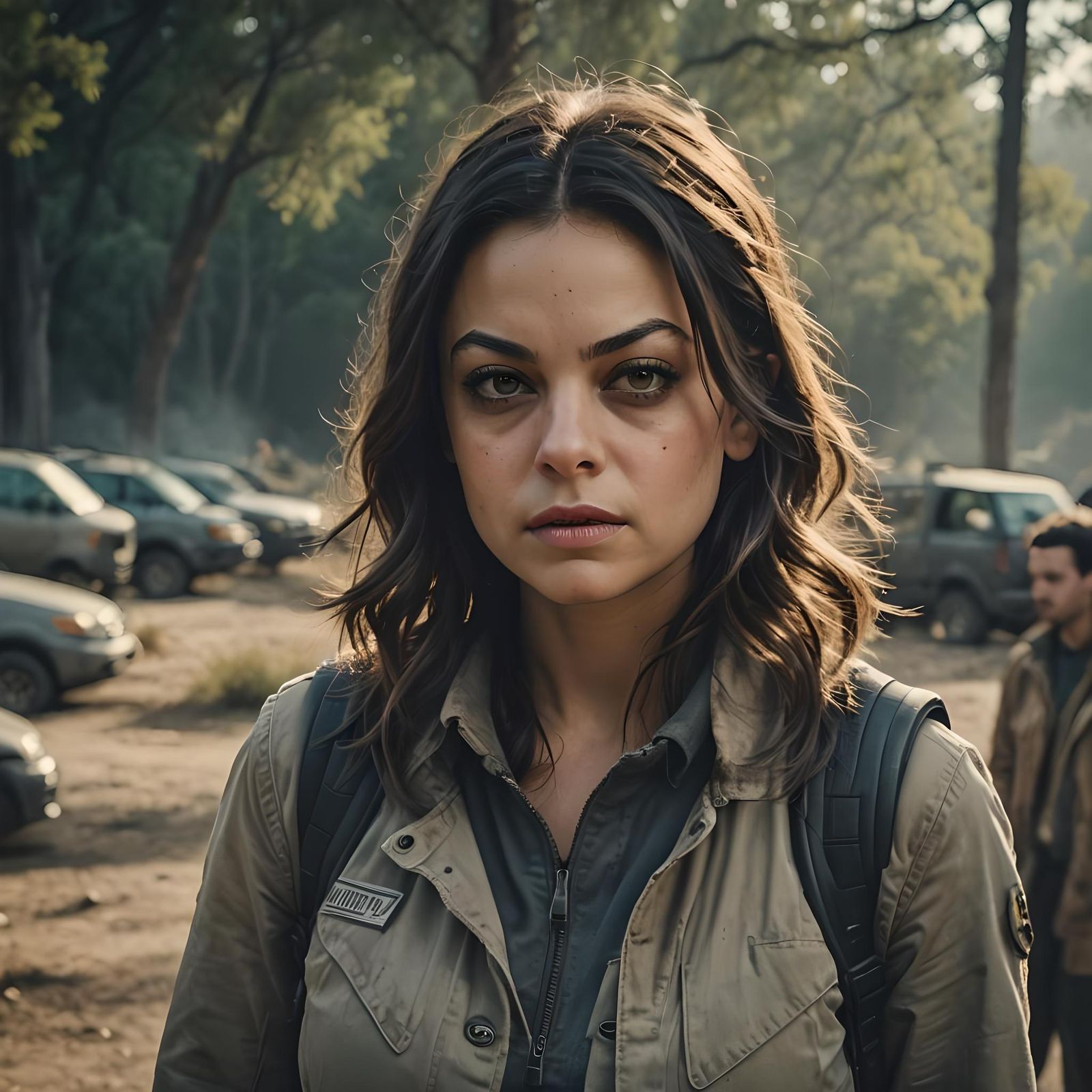 Mila Kunis Cinematic Film Still in 35mm