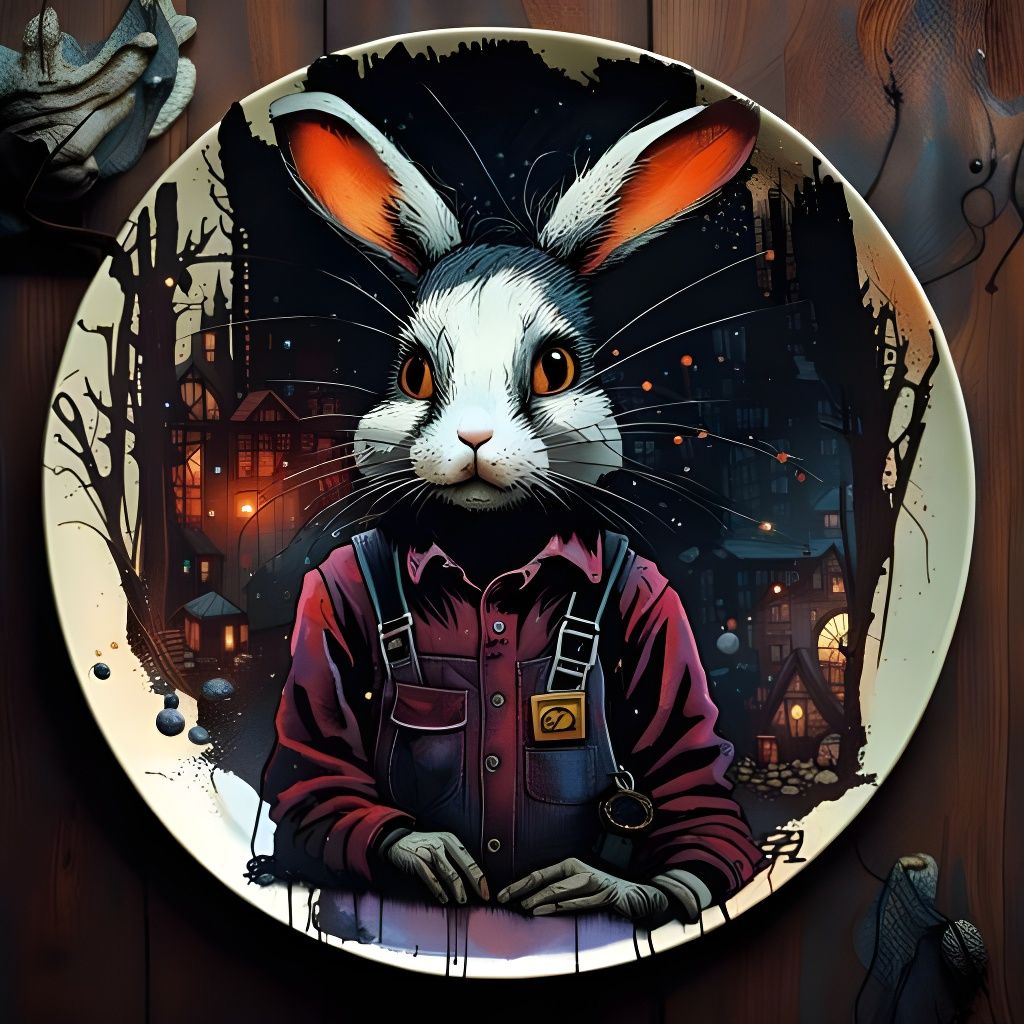 AI Image of the Letter D