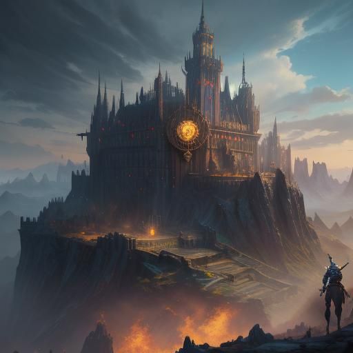 Loot Symbol on Coin: Fantasy Concept Art