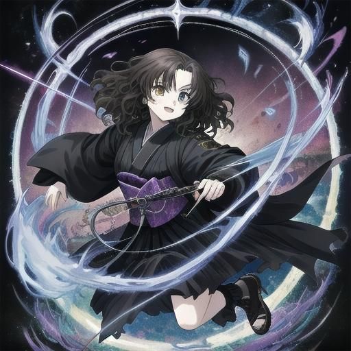Cute Anime Bellatrix Lestrange Fan Art