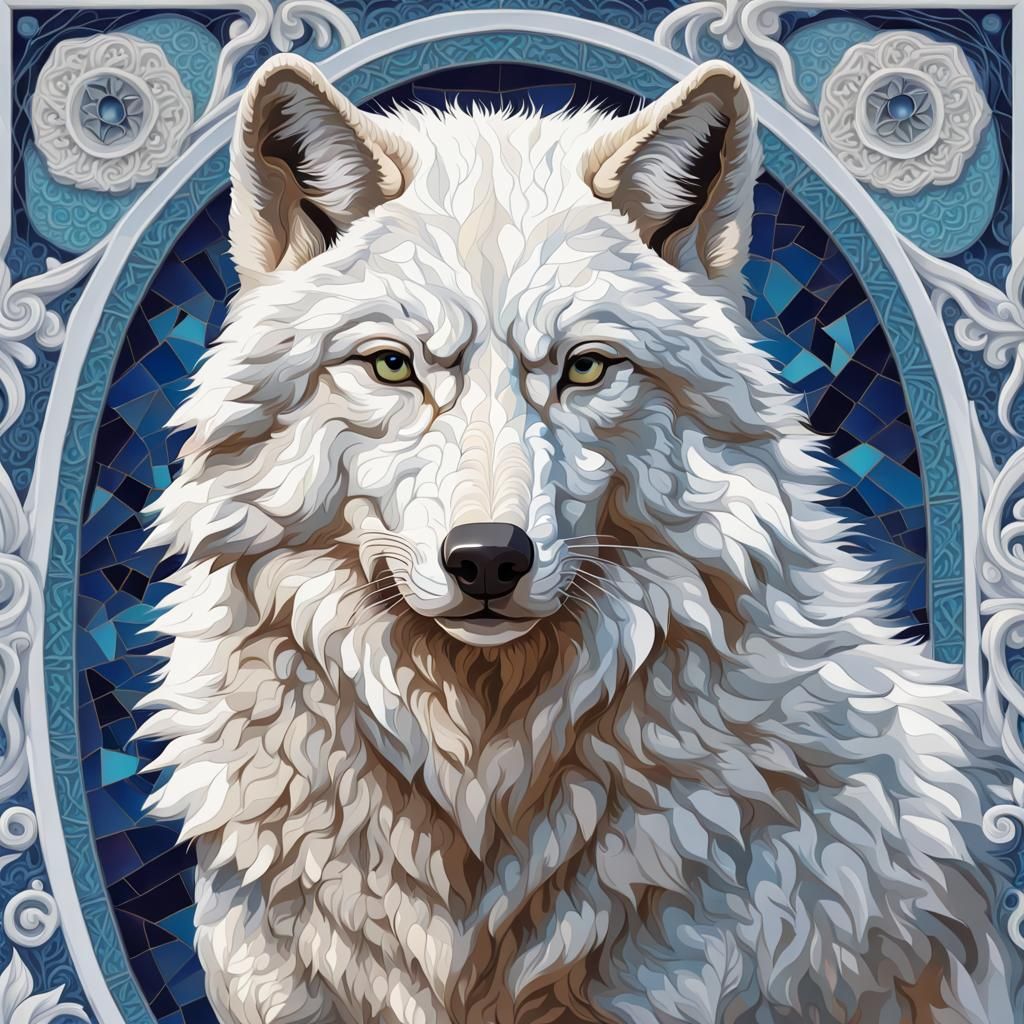 White wolf
