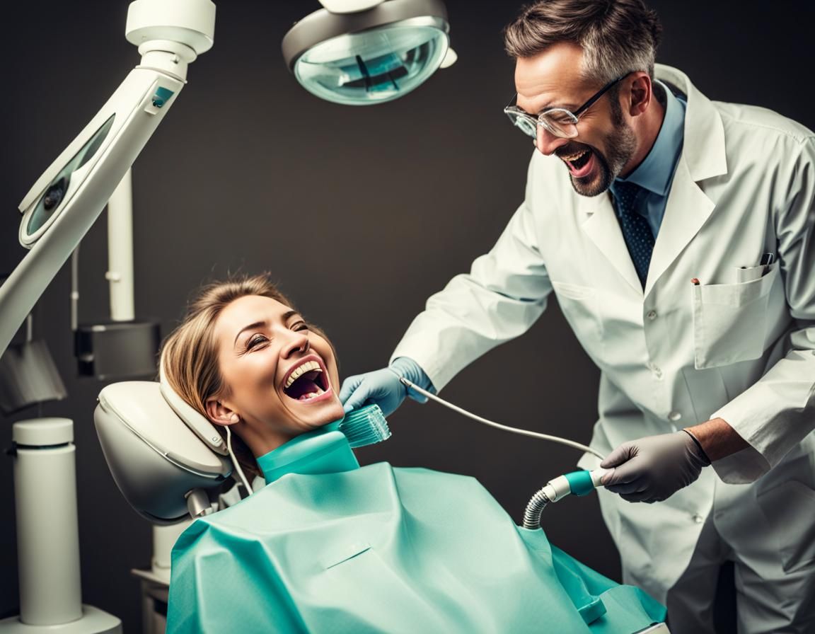 Dentist and Patient Hilariously Overdosed on Laughing Gas