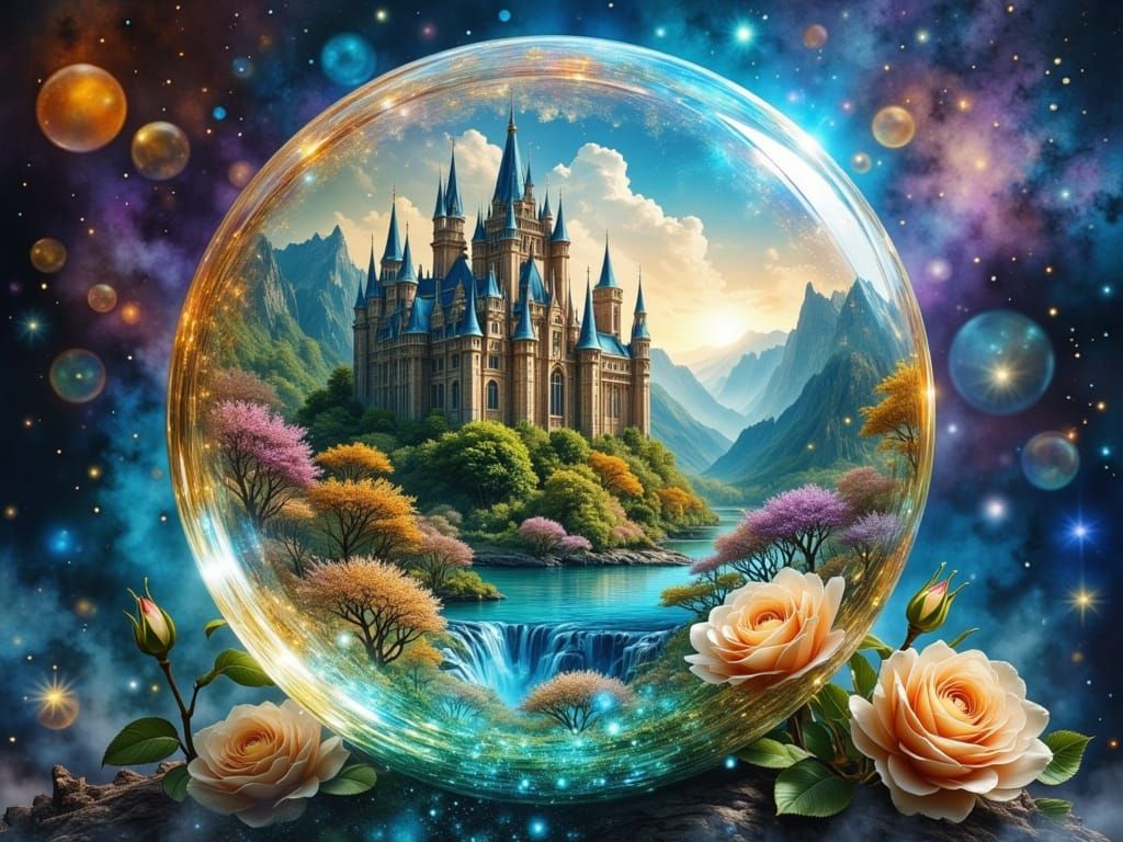 Magical crystal ball