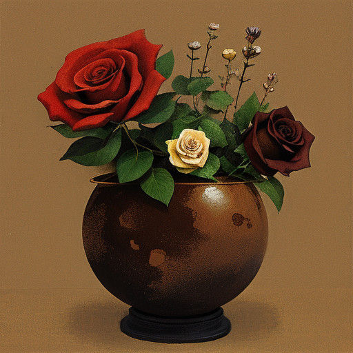 Earthy Roses in Soft, Dreamy Colors