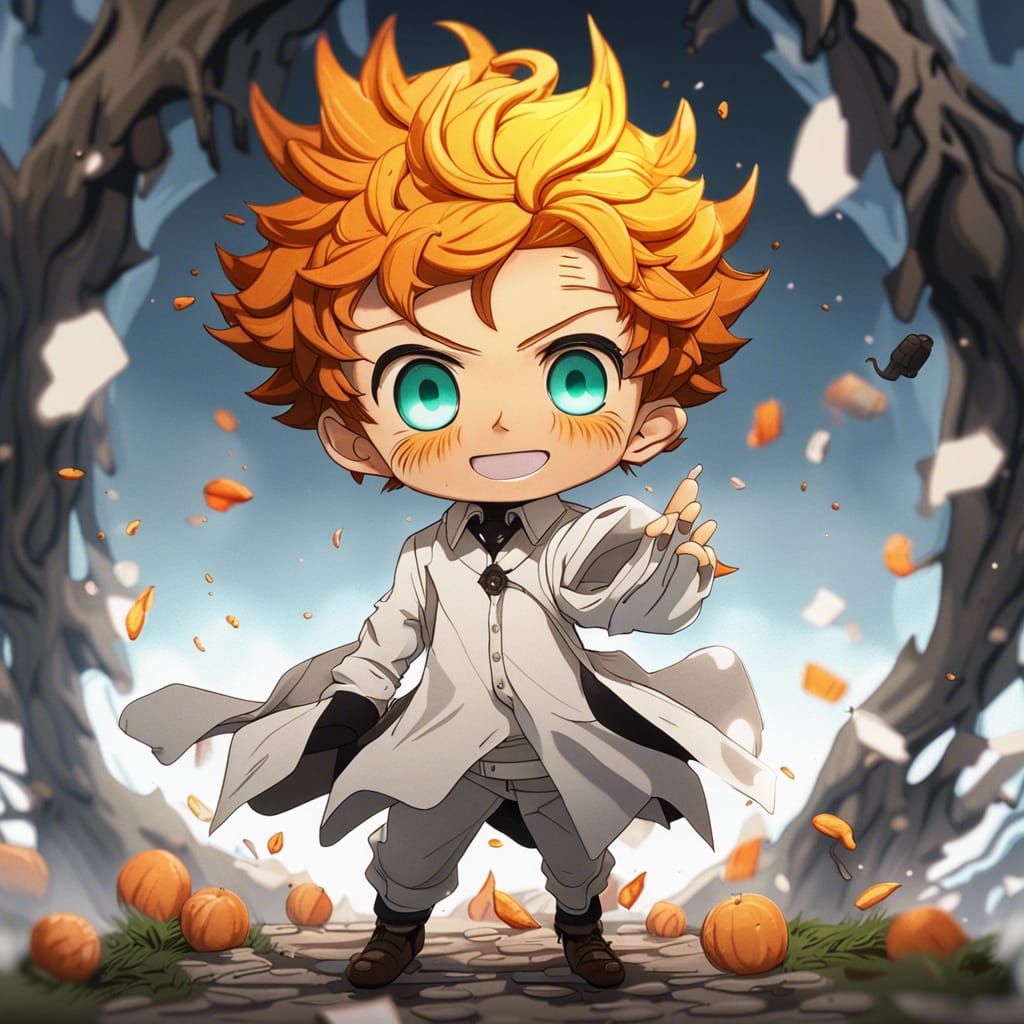 Ray From Promised Neverland: Chibi Art