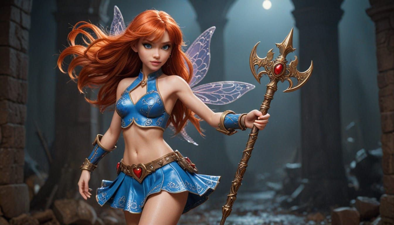 Surreal Cyberpunk Horror in Bloom