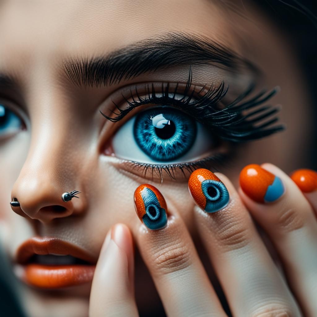 Miniature World on a Human Finger